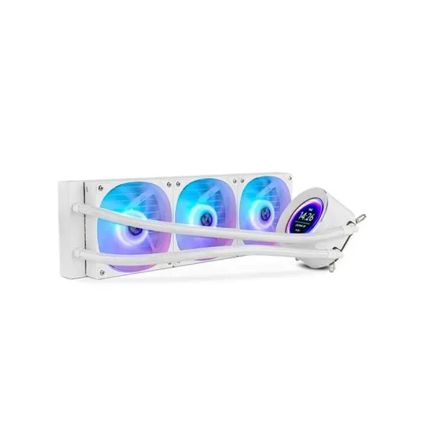 Nox Hummer X-360 LCD Kit Refrigeración Líquida 360mm Blanco