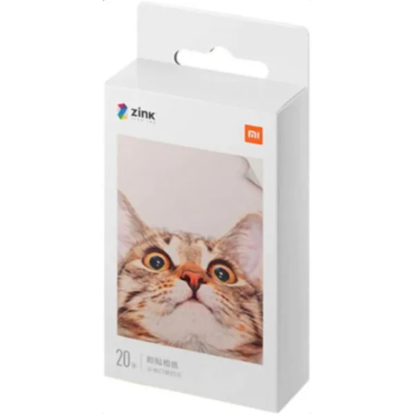 Xiaomi Papel Fotográfico para Impresora Xiaomi Mi Portable Photo Printer 20 Unidades