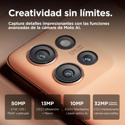Motorola Edge 50 Durazno 512GB 12GB 6.67" 5G Motorola Edge 50 Durazno 512GB 12GB 6.67" 5G