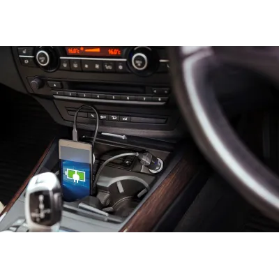 Targus APD39EU Cargador de Coche USB-C + Cable USB-C 45W Negro