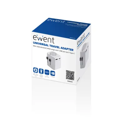 Ewent EW1472 cargador de dispositivo móvil Blanco