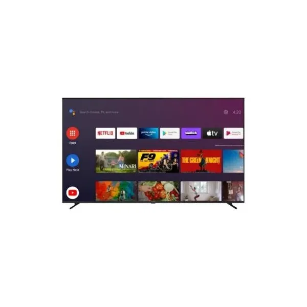 Televisor 65" Aiwa Qled 65qs8003uhd 4k Smart Tv Android Dvbt2 2x8w 3xhdmi 2xusb Wifi/lan Ok Google Mirashare Chromcast