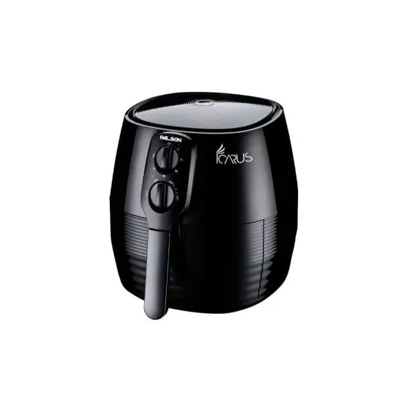 Freidora Por Aire Sin Aceite Palson Icarus 30644 Color Negro 5litros 1400w