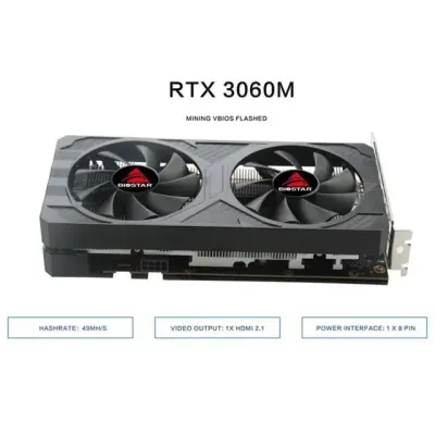 Biostar GeForce RTX 3060 12GB Extreme Gaming GDDR6 Biostar GeForce RTX 3060 12GB Extreme Gaming GDDR6