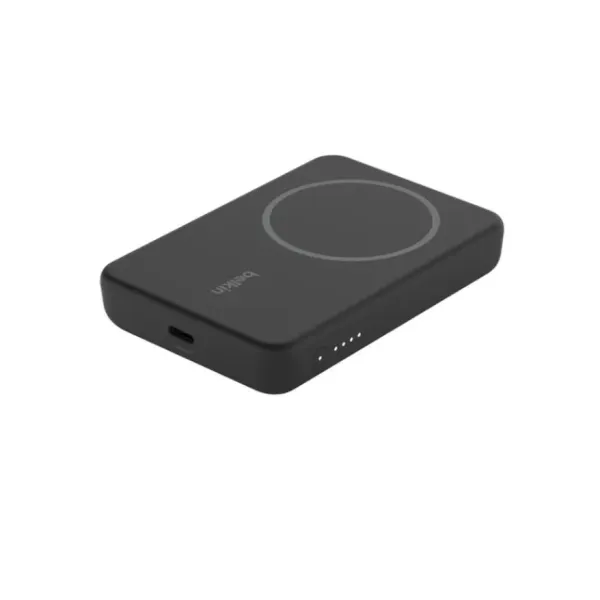 Belkin BoostCharge Batería Externa Inalámbrica Magnética 5000mAh Negra para iPhone 