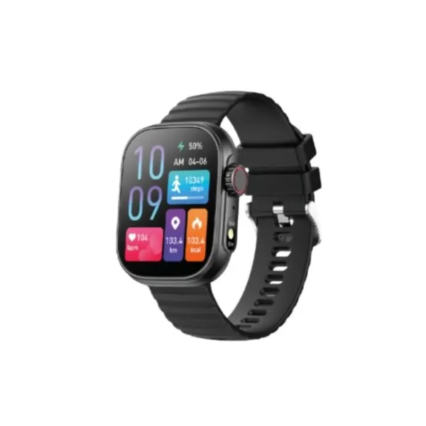 Smartwatch Aiwa Sw-700 Negro Pantalla Lcd 2.01" Con Llamadas Bluetooth Ip67 8 Modos De Deporte Notif