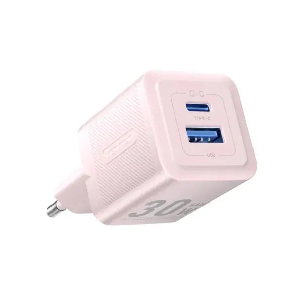 Cargador Gan de Pared Vention FEQP0-EU/ 1xUSB Tipo-C/ 1xUSB/ 30W