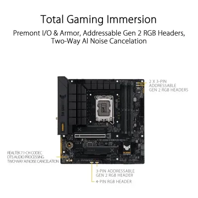 ASUS TUF GAMING B760M-PLUS D4
