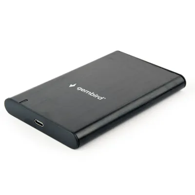 Gembird EE2-U3S-6 Carcasa Disco Duro 2.5" SATA USB-C 3.1 Negro