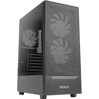 Antec NX410 Gris ATX Apertura lateral con Cristal Templado ARGB