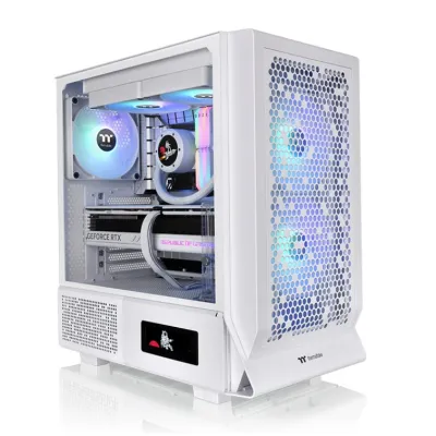 Torre PC Thermaltake Ceres 330 TG ARGB Snow Mid Tower ATX