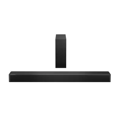 Hisense HS2100 Barra de Sonido 2.1 con Dolby Audio y DTS Hisense HS2100 Barra de Sonido 2.1 con Dolby Audio y DTS