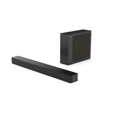 Hisense HS2100 Barra de Sonido 2.1 con Dolby Audio y DTS Hisense HS2100 Barra de Sonido 2.1 con Dolby Audio y DTS