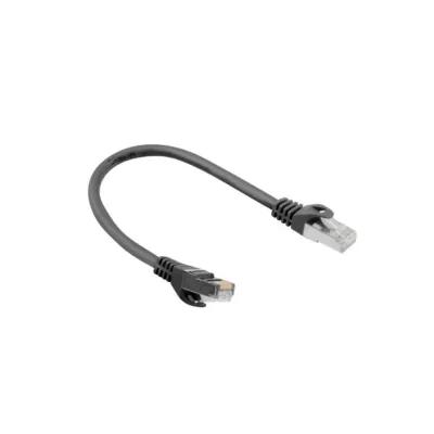 Lanberg Cable de Red RJ45 Cat.6 FTP 25cm Negro Lanberg Cable de Red RJ45 Cat.6 FTP 25cm Negro
