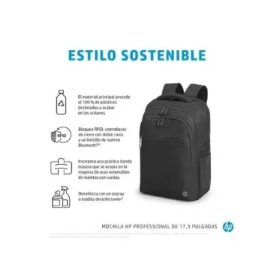 HP Professional Mochila Negra para Portátil hasta 17.3" HP Professional Mochila Negra para Portátil hasta 17.3"