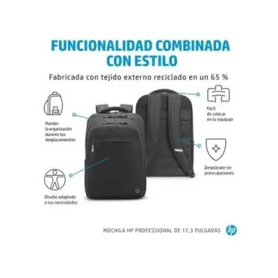 HP Professional Mochila Negra para Portátil hasta 17.3" HP Professional Mochila Negra para Portátil hasta 17.3"