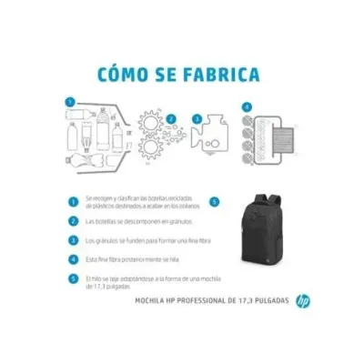 HP Professional Mochila Negra para Portátil hasta 17.3" HP Professional Mochila Negra para Portátil hasta 17.3"
