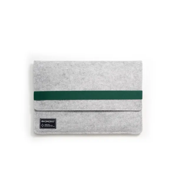 EKOMODO HR-004 maletines para portátil 33 cm (13") Funda Verde, Gris