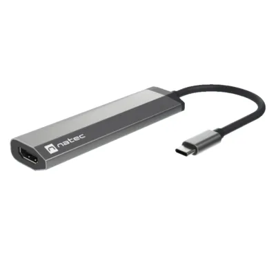 NATEC Fowler Slim Alámbrico USB 3.2 Gen 1 (3.1 Gen 1) Type-C
