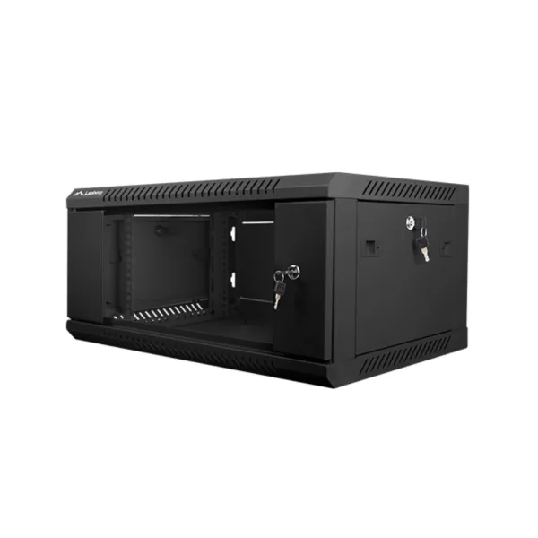 Lanberg WF01-6404-10B Armario Rack de Pared 4U 19" Negro