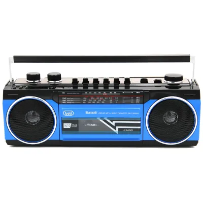 Trevi RR 501 BT Personal Analógica Negro, Azul