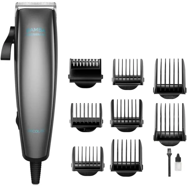 Cecotec PrecisionCare Power Blade Titanium, Cortapelos Bamba - Cuchillas de Acero Inoxidable con Recubrimiento de Titanio