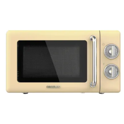 Cecotec ProClean 3010 Retro Microondas 20L 700W Amarillo Cecotec ProClean 3010 Retro Microondas 20L 700W Amarillo