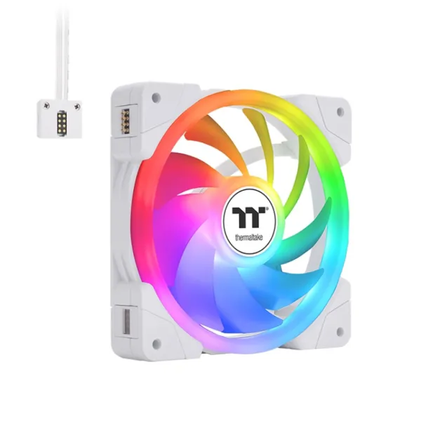 Thermaltake SWAFAN EX14 ARGB Pack Triple Ventilador Suplementario 140mm Blanco