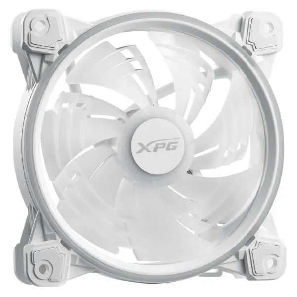 XPG HURRICANE 120 ARGB PWM Placa base Ventilador 12 cm Blanco 1 pieza(s)