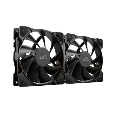 Mars Gaming MF-PWMX2 Kit 2 Ventiladores 120mm Ultra Silenciosos