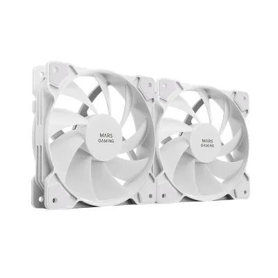 Mars Gaming MF-PWMX2 Kit 2 Ventiladores 120mm Ultra Silenciosos