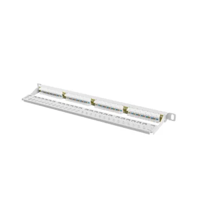 Lanberg PPU6-0024-S Panel de Parcheo 24 Puertos CAT.6 UTP 0.5U