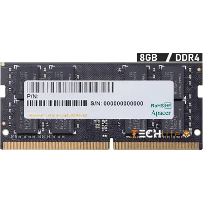 Apacer DDR4 SO-DIMM 2666MHz PC4-21300 8GB CL19 Apacer DDR4 SO-DIMM 2666MHz PC4-21300 8GB CL19