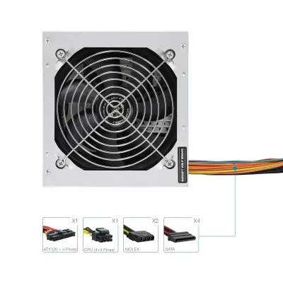 Tooq Ecopower II TQEP-500SSE-O 500W