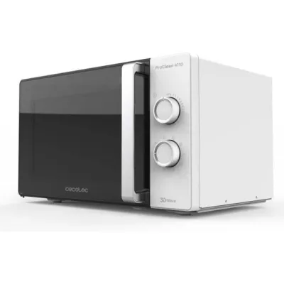 Cecotec ProClean 4110 Microondas con Grill 23L 700W Blanco Cecotec ProClean 4110 Microondas con Grill 23L 700W Blanco