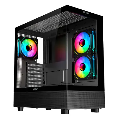 Torre PC Abysm Danube Sava H400 Prime ARGB Cristal Templado