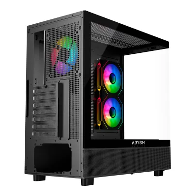 Torre PC Abysm Danube Sava H400 Prime ARGB Cristal Templado