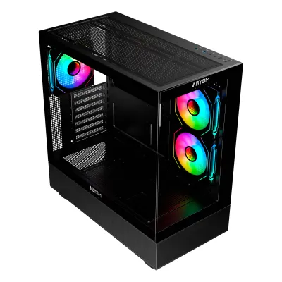 Torre PC Abysm Danube Sava H400 Prime ARGB Cristal Templado