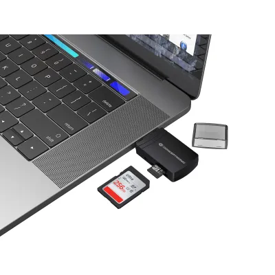 Conceptronic BIAN06B lector de tarjeta USB 3.2 Gen 1 (3.1 Gen
