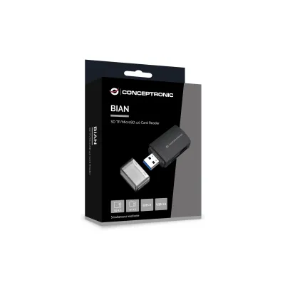 Conceptronic BIAN06B lector de tarjeta USB 3.2 Gen 1 (3.1 Gen