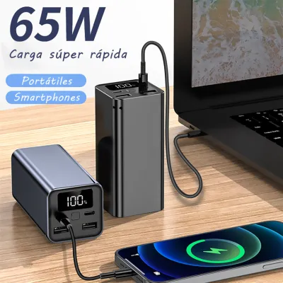 Leotec Powerbank 20000mAh USB-C PD 65W