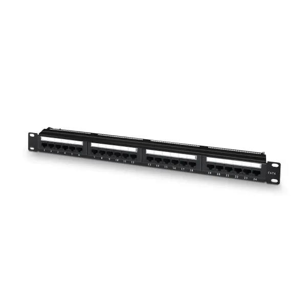 Aisens A141-0509 Panel de Parcheo 24 Puertos CAT.6 1U