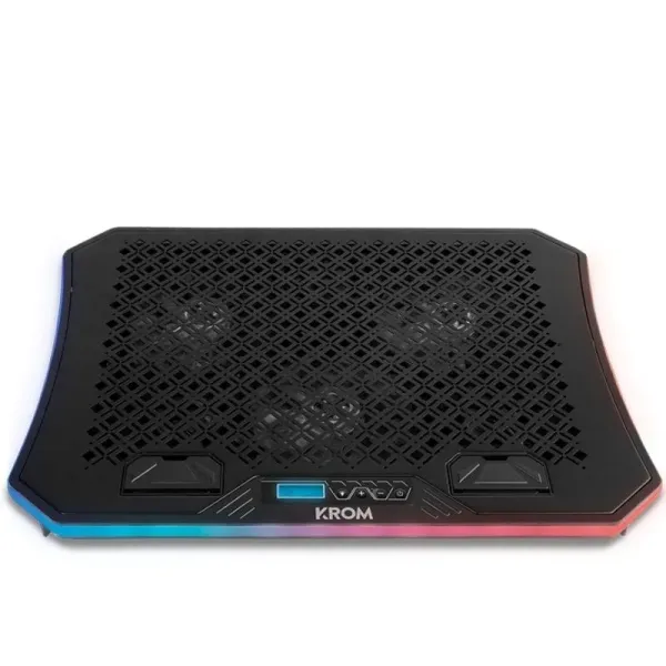 Krom Kooler Base Refrigeradora RGB para Portátil hasta 19" 