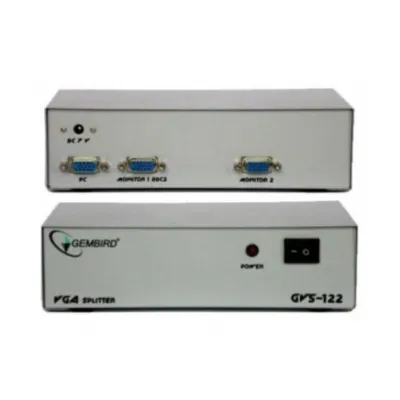 Gembird GVS122 divisor de video VGA 2x VGA Gembird GVS122 divisor de video VGA 2x VGA