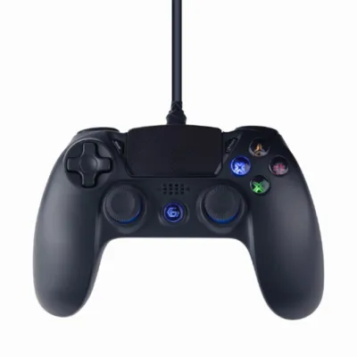 Gembird JPD-PS4U-01 Mando con Vibración y Cable para PC/PS4