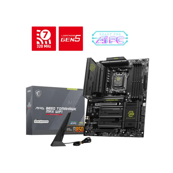 Placa Base MSI MAG B850 TOMAHAWK MAX WIFI