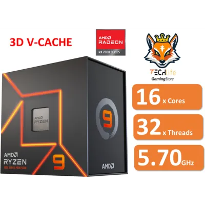 AMD Ryzen 9 7950X3D 4.2 GHz/5.7 GHz