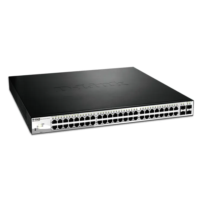 D-Link DGS-1210-52MP Switch Gestionado Smart PoE 48 Puertos
