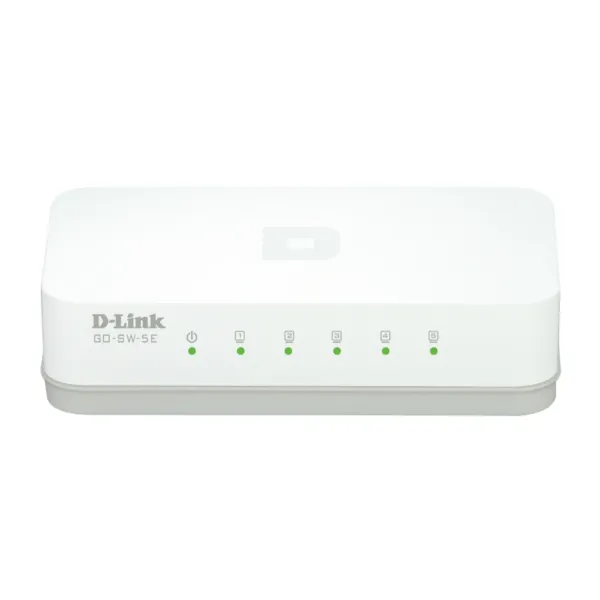 D-Link GO-SW-5E Switch Plástico 5 Puertos 10/100 Mbps