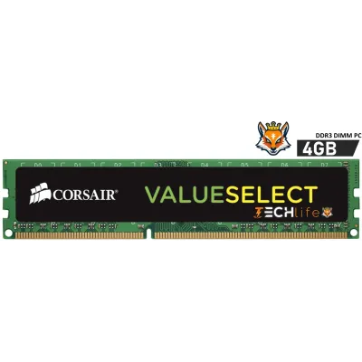 Corsair Value Select DDR3 1600 PC-12800 4GB CL11 Corsair Value Select DDR3 1600 PC-12800 4GB CL11